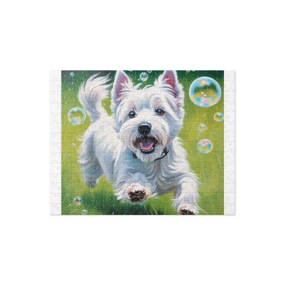 PugMug Custom West Highland White Terrier Jigsaw Puzzle