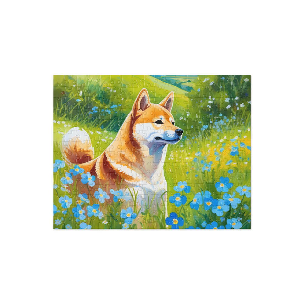 PugMug Custom Shiba Inu Jigsaw Puzzle