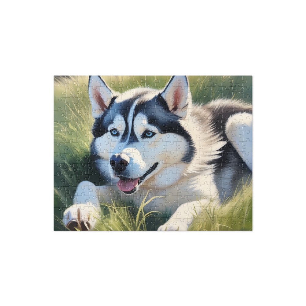 PugMug Custom Siberian Husky Jigsaw Puzzle