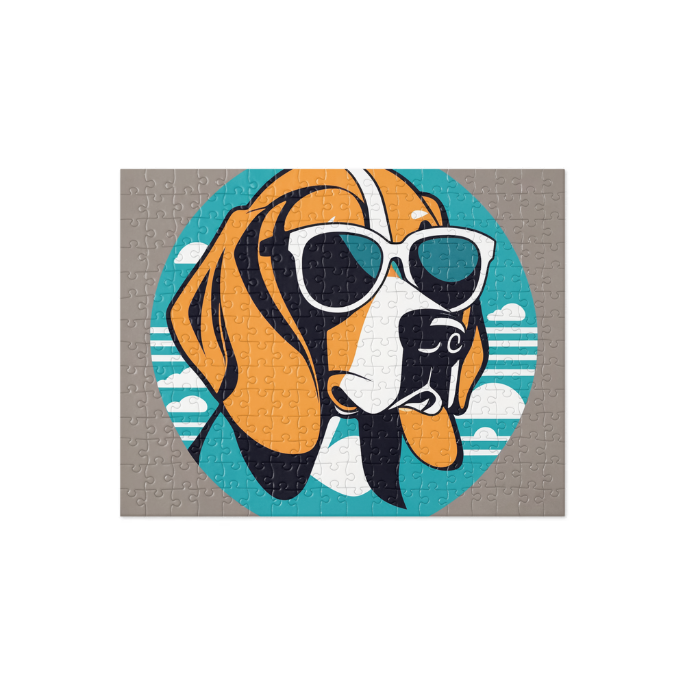 PugMug Custom Beagle Jigsaw Puzzle