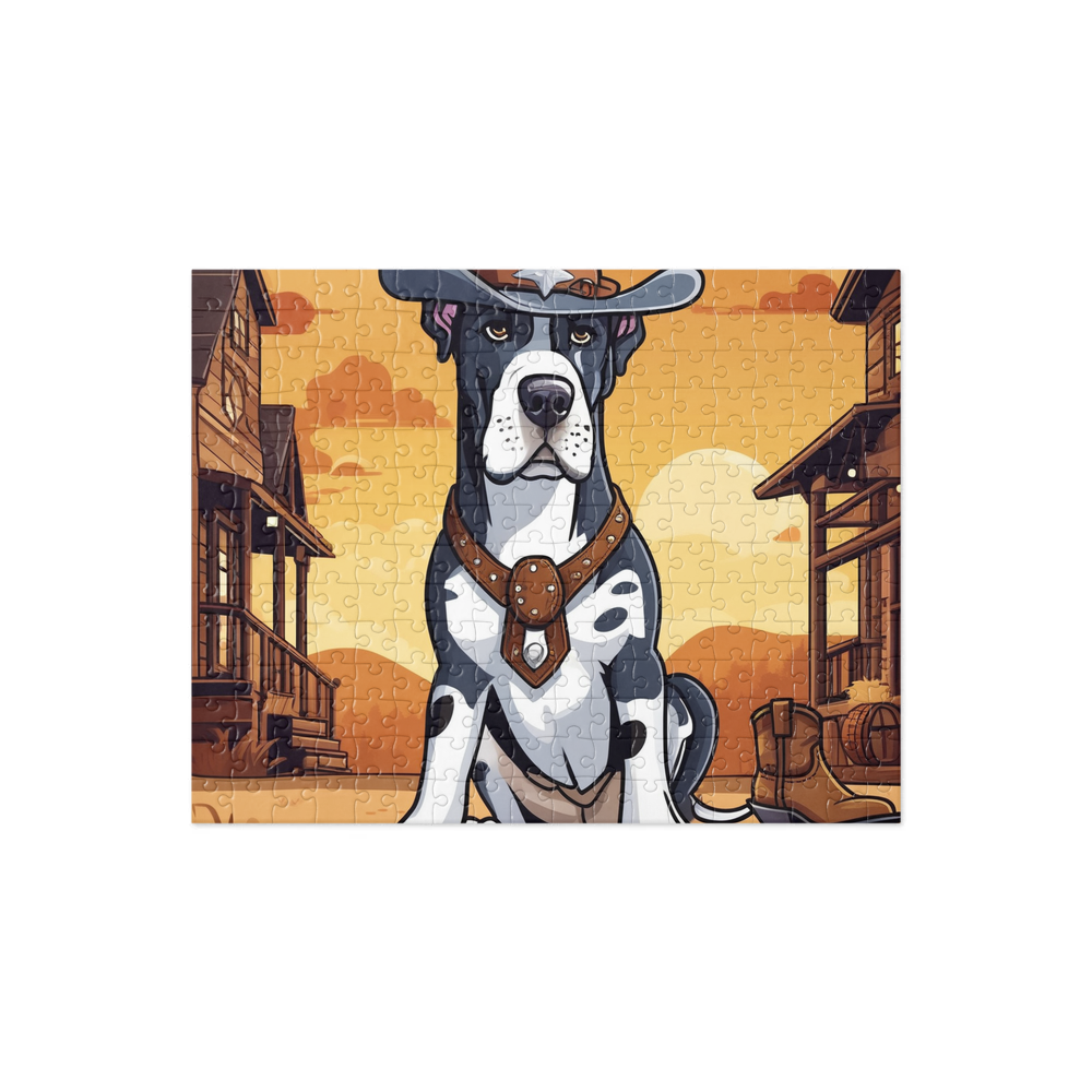 PugMug Custom Great Dane Jigsaw Puzzle