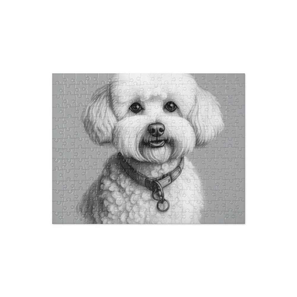 PugMug Custom Bichons Frise Jigsaw Puzzle
