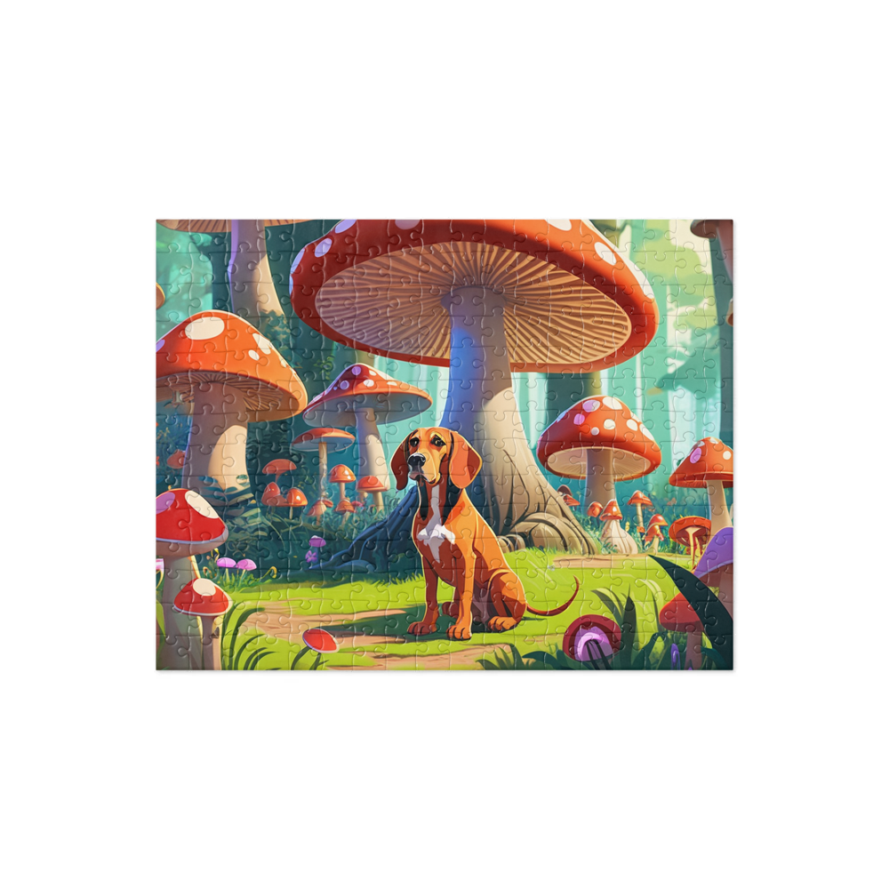 PugMug Custom Bloodhound Jigsaw Puzzle