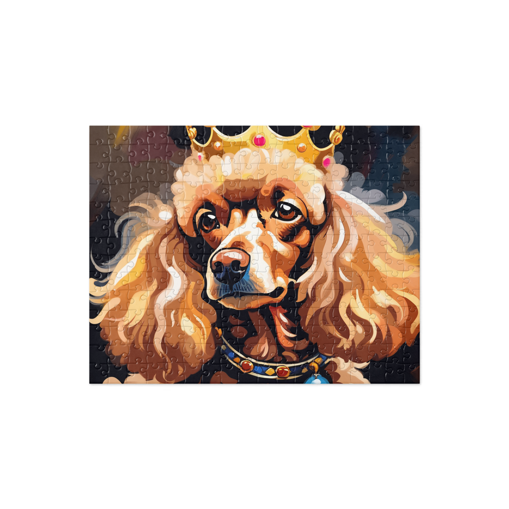 PugMug Custom Tan Poodle Jigsaw Puzzle