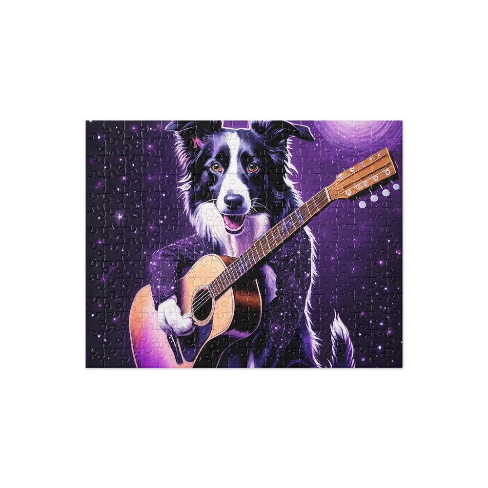 PugMug Custom Border Collie Jigsaw Puzzle