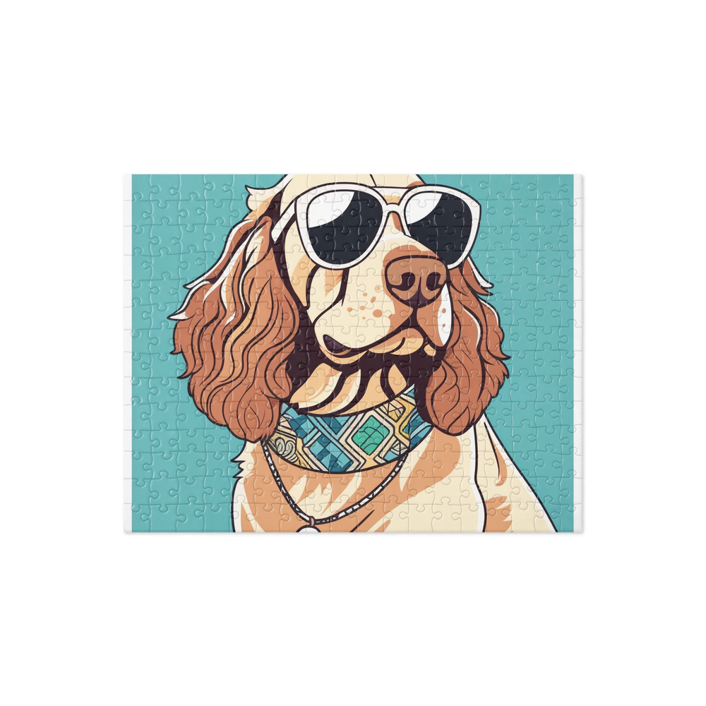 PugMug Custom Cocker Spaniel Jigsaw Puzzle
