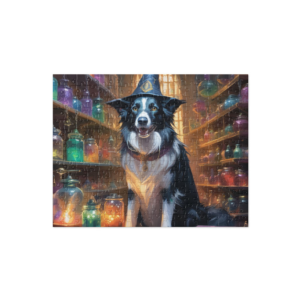 PugMug Custom Border Collie Jigsaw Puzzle