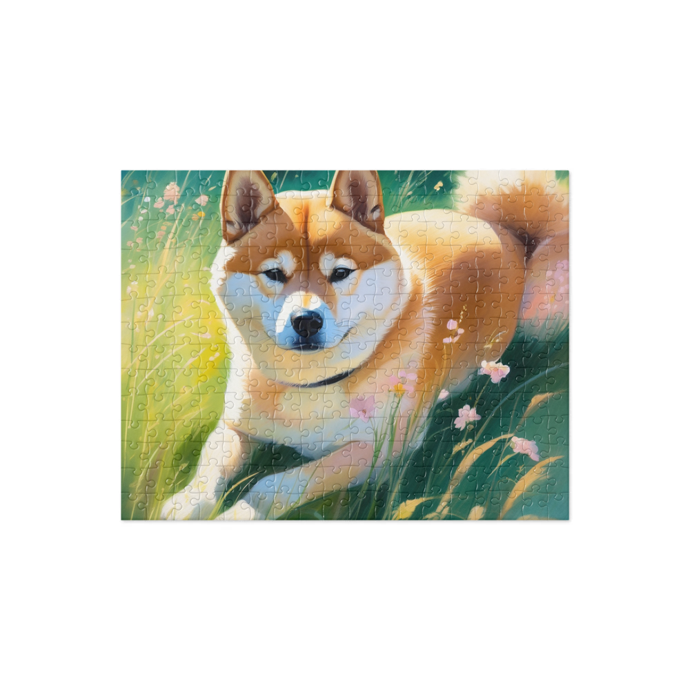 PugMug Custom Shiba Inu Jigsaw Puzzle