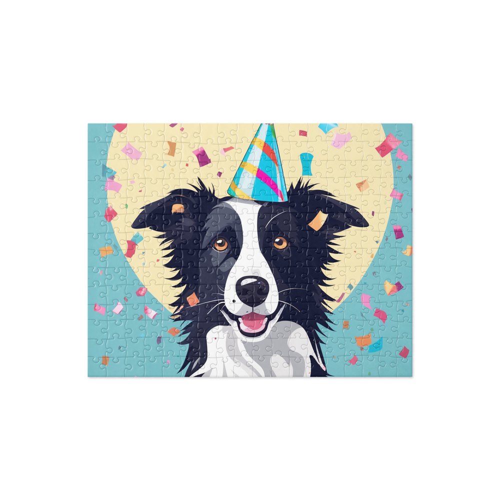 PugMug Custom Border Collie Jigsaw Puzzle