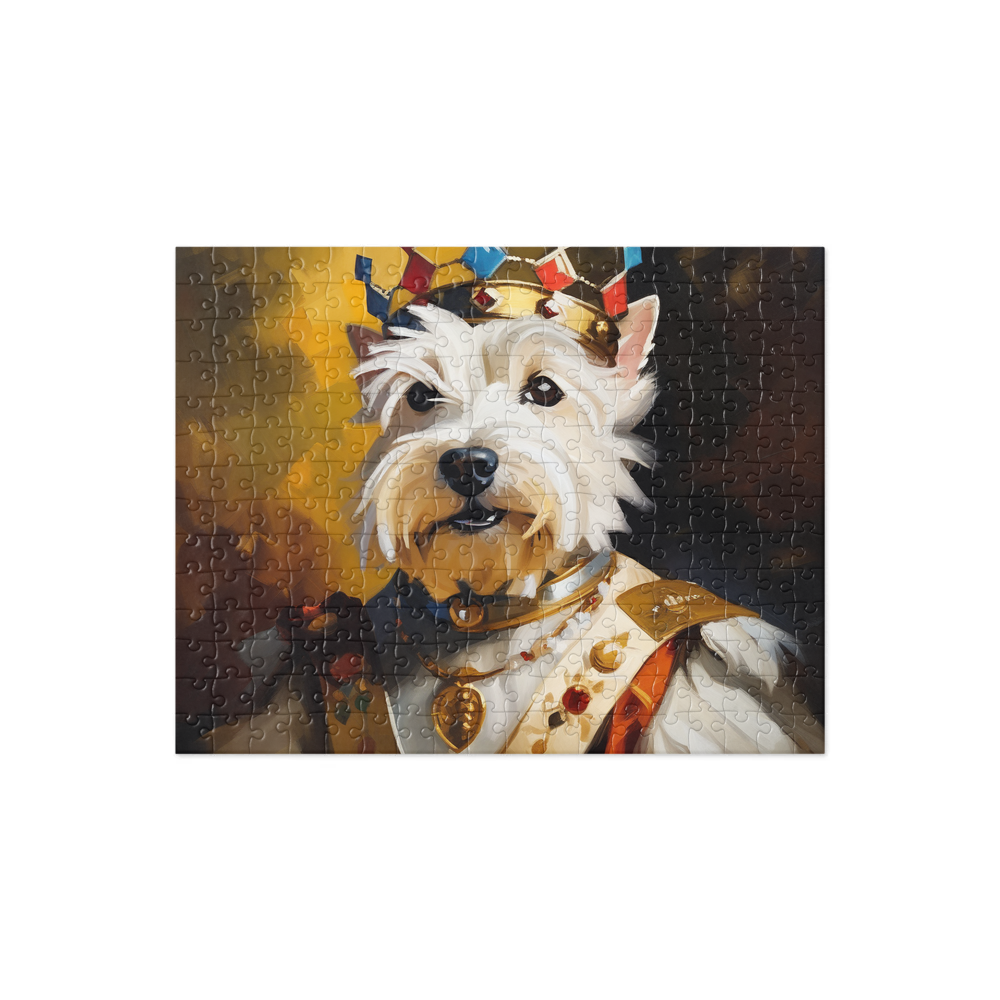 PugMug Custom West Highland White Terrier Jigsaw Puzzle