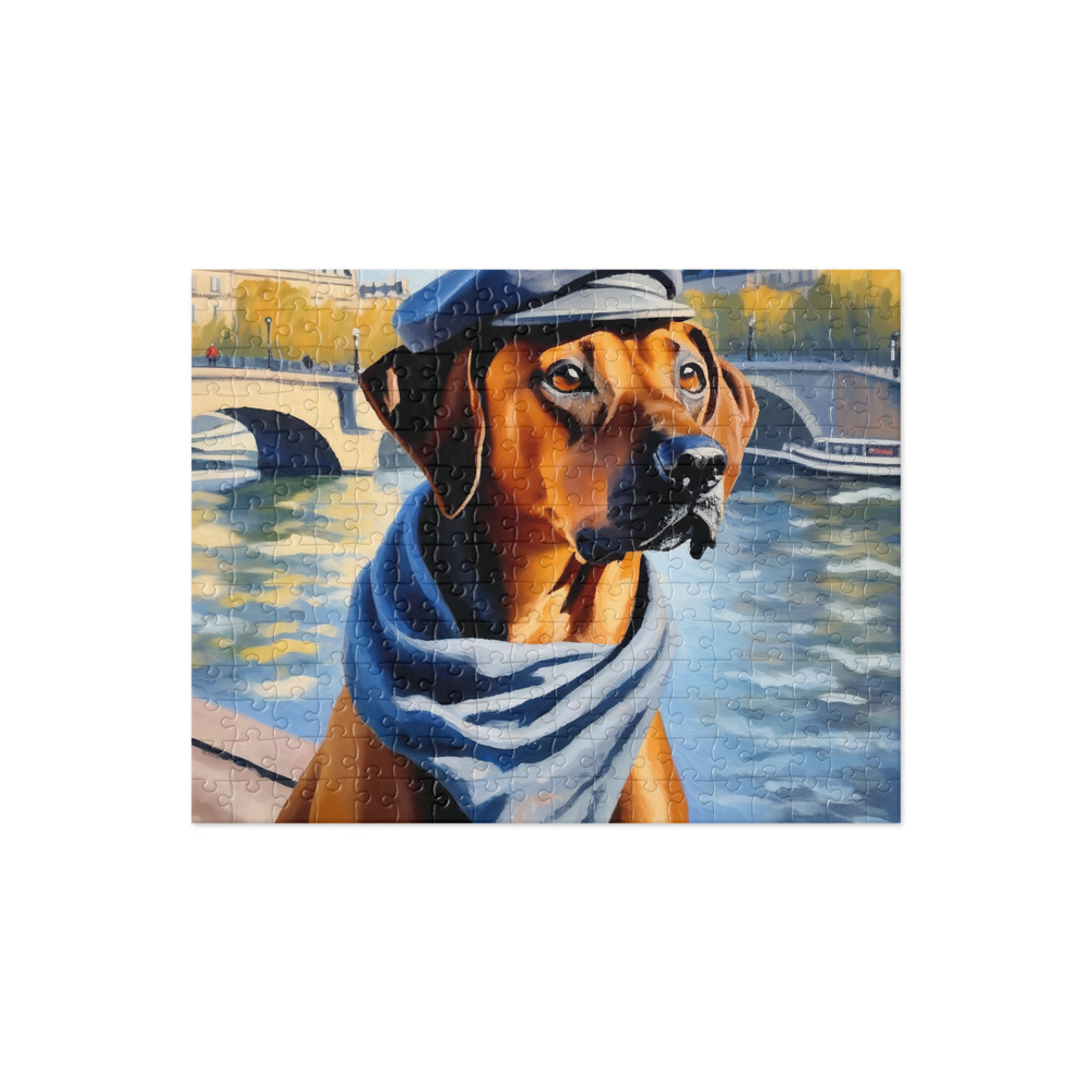 PugMug Custom Rhodesian Ridgeback Jigsaw Puzzle