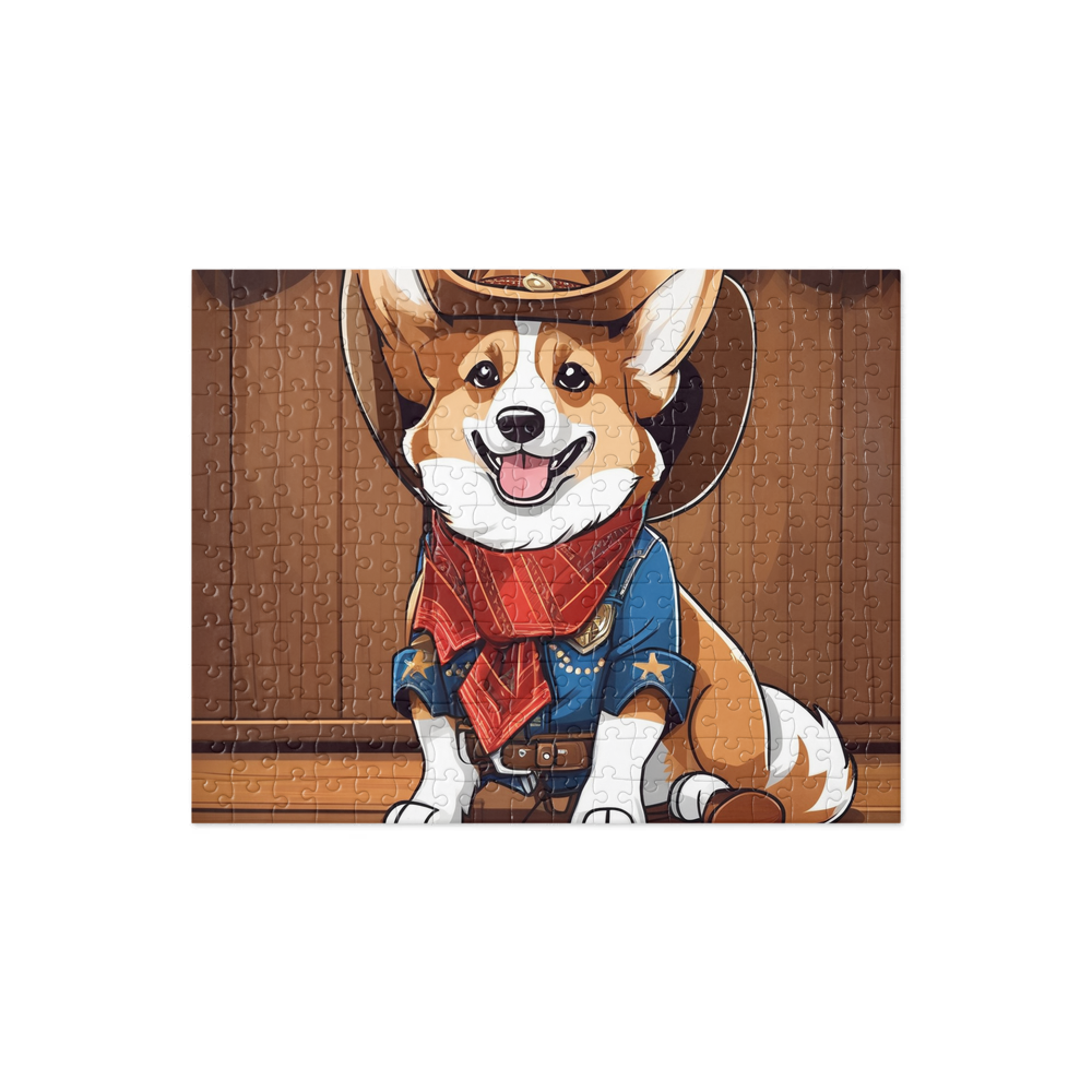 PugMug Custom Pembroke Welsh Corgi Jigsaw Puzzle