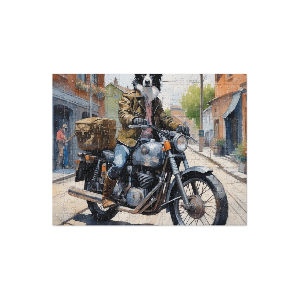 PugMug Custom Border Collie Jigsaw Puzzle