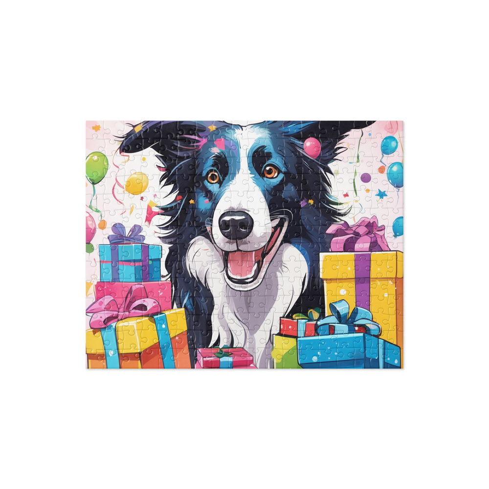 PugMug Custom Border Collie Jigsaw Puzzle