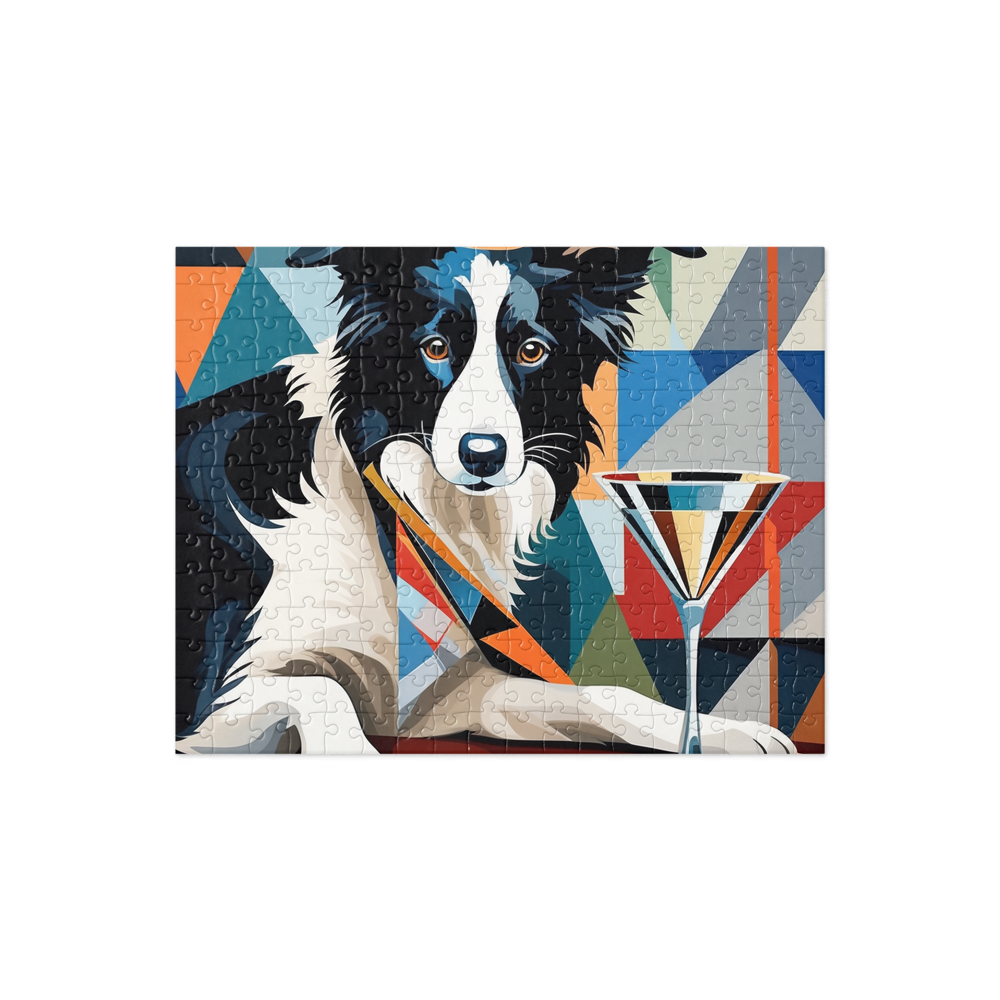 PugMug Custom Border Collie Jigsaw Puzzle