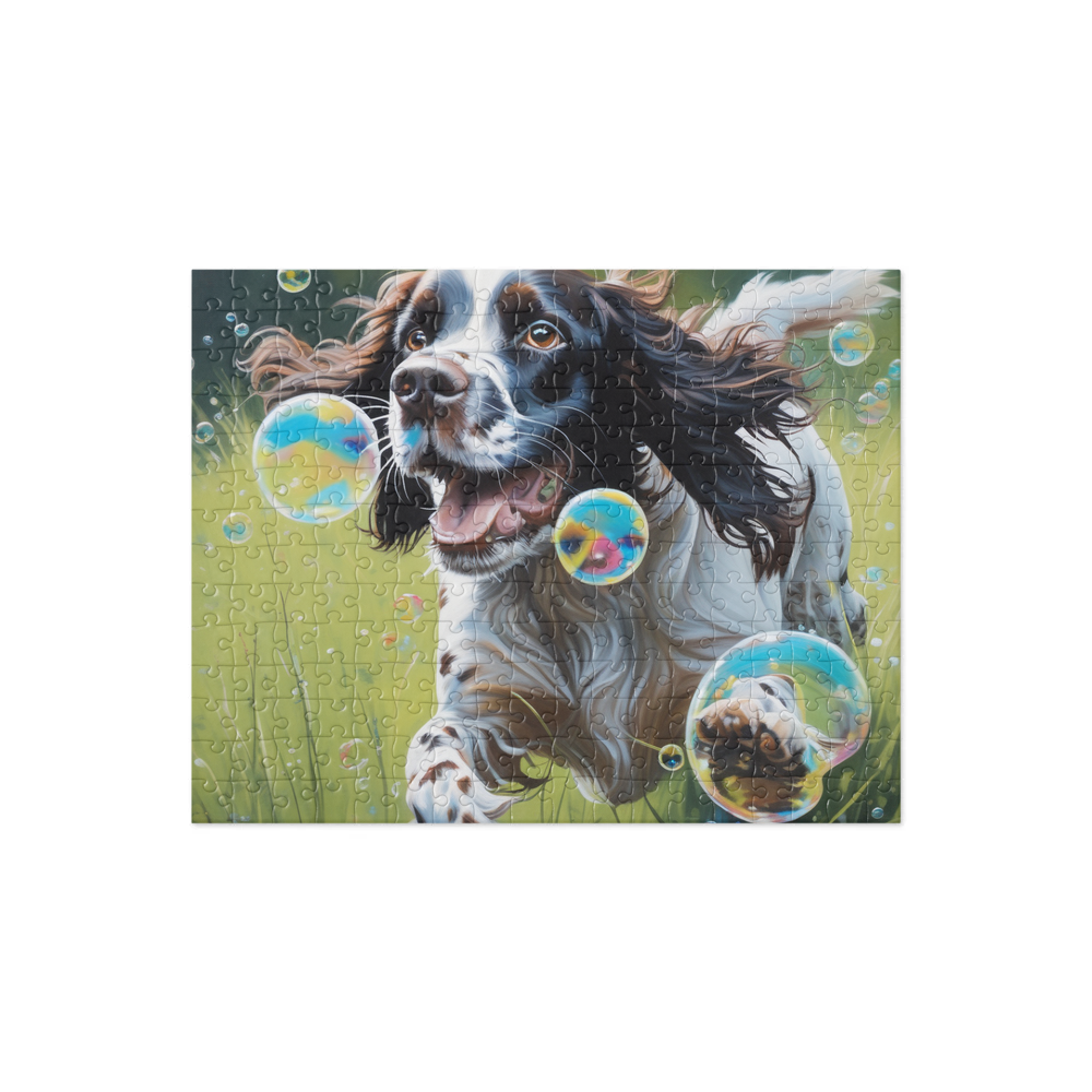 PugMug Custom English Springer Spaniel Jigsaw Puzzle