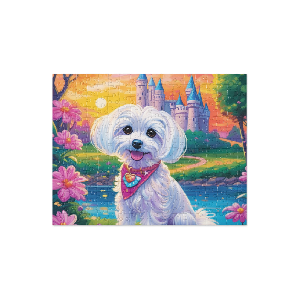 PugMug Custom Maltese Dog Jigsaw Puzzle