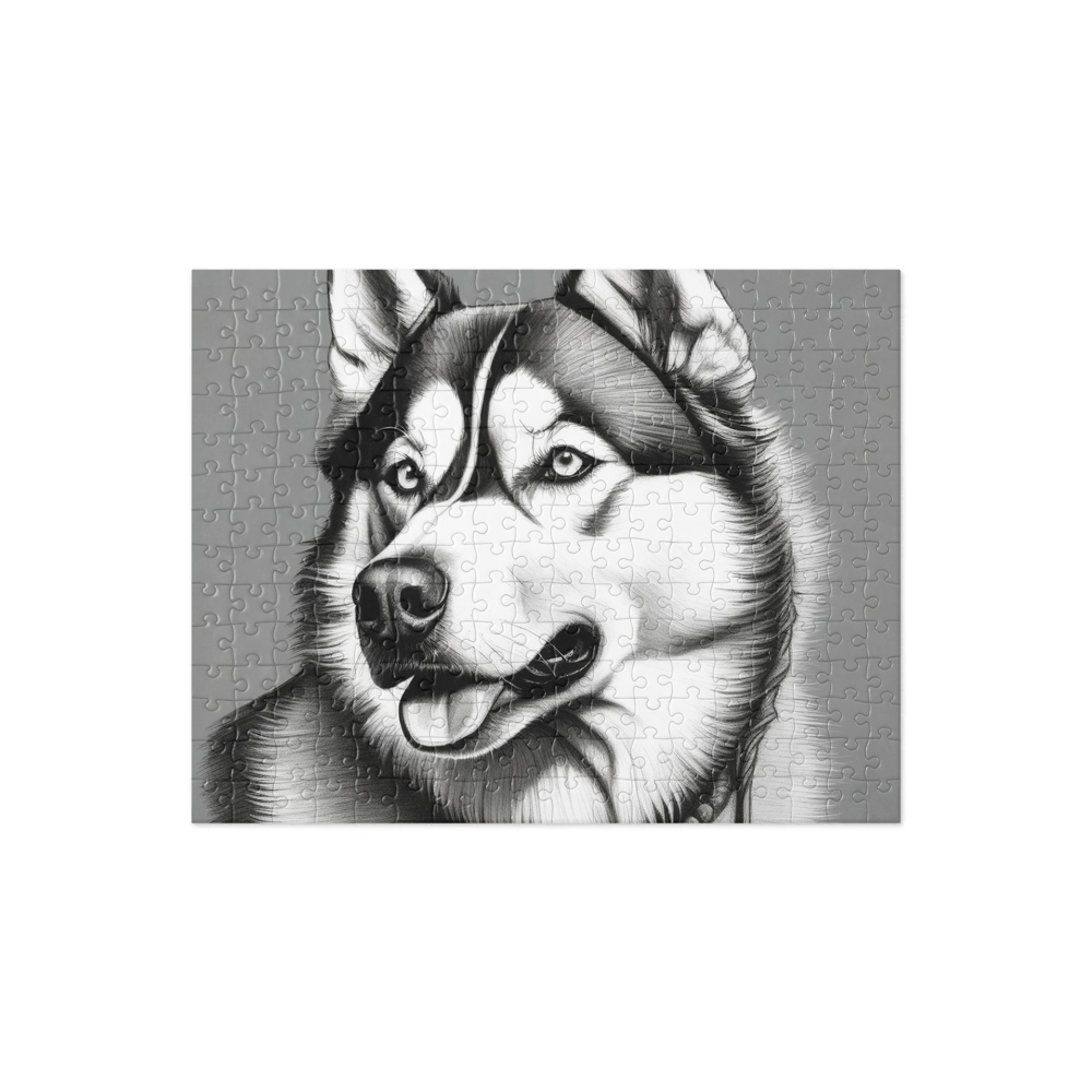 PugMug Custom Siberian Husky Jigsaw Puzzle