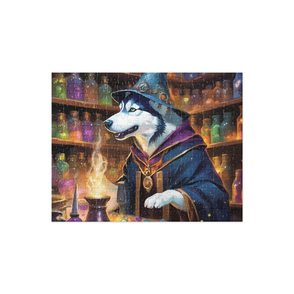 PugMug Custom Siberian Husky Jigsaw Puzzle