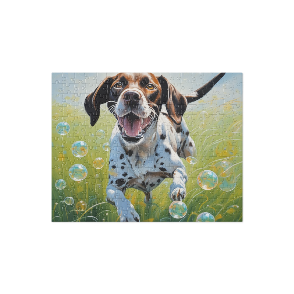 PugMug Custom Pointer Dog Jigsaw Puzzle