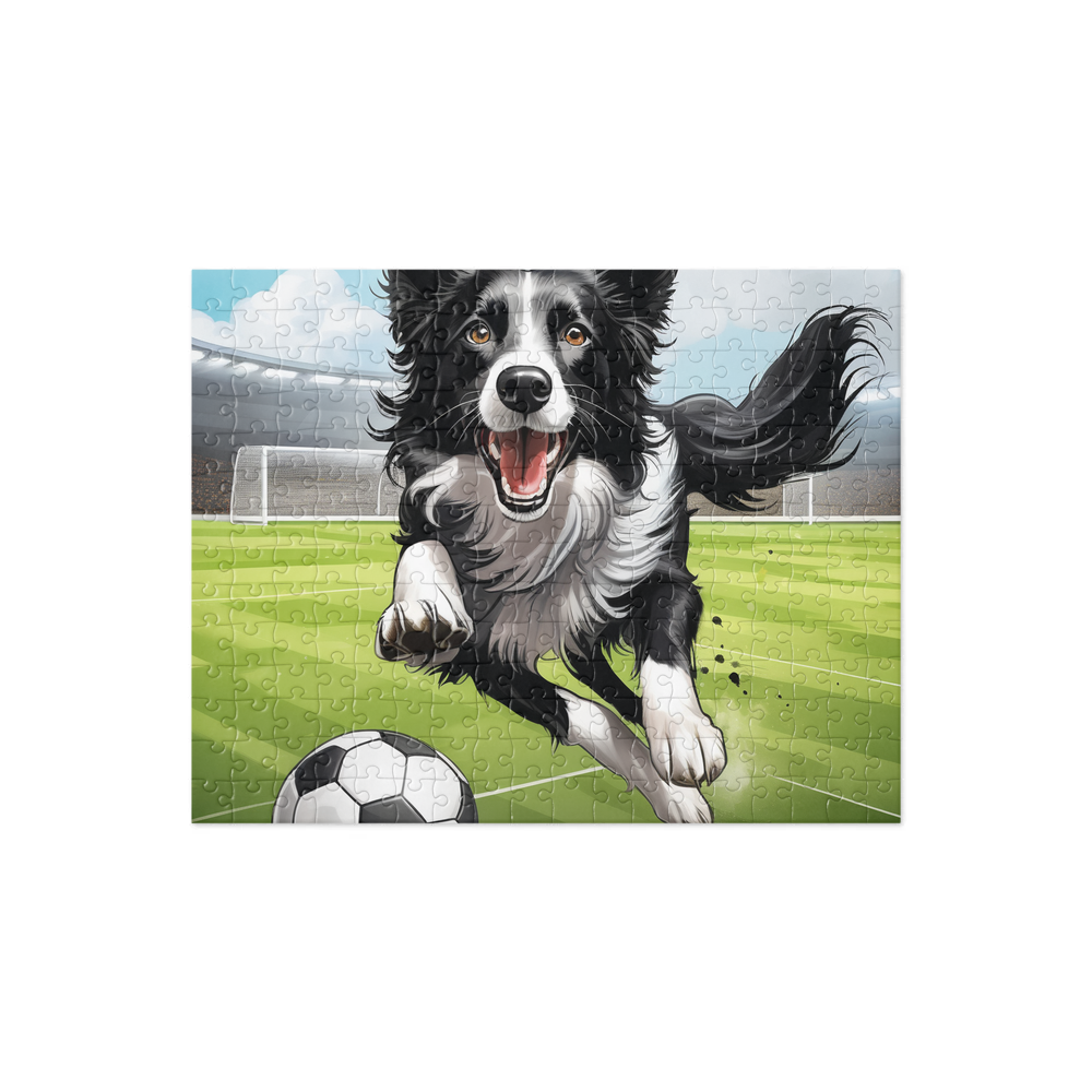 PugMug Custom Border Collie Jigsaw Puzzle