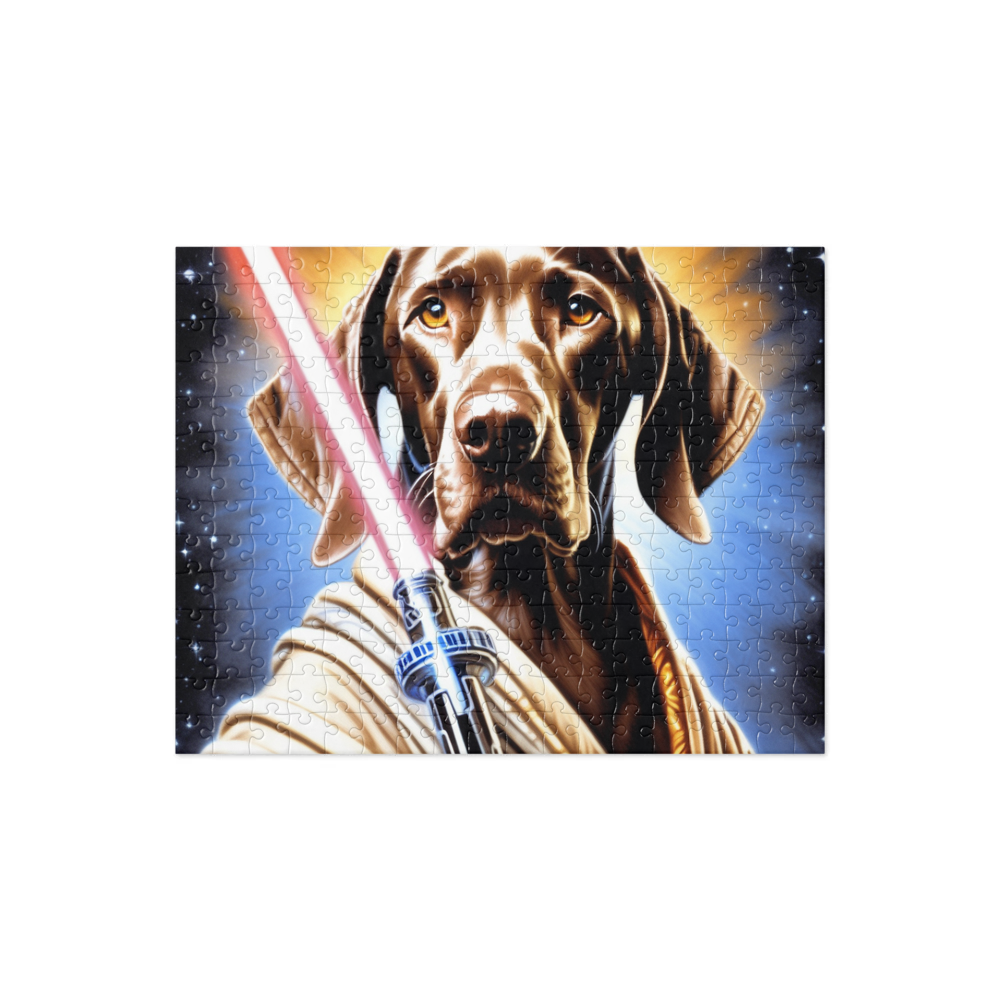 PugMug Custom Weimaraner Jigsaw Puzzle