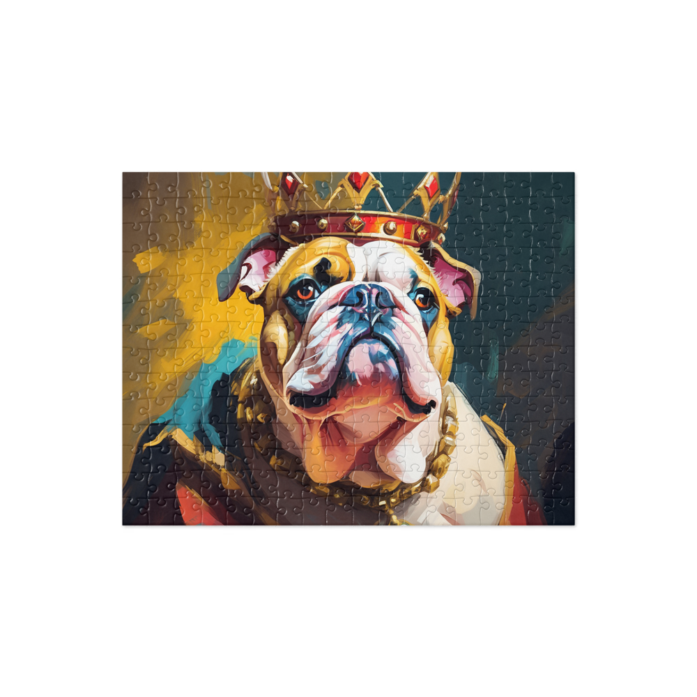 PugMug Custom Bulldog Jigsaw Puzzle