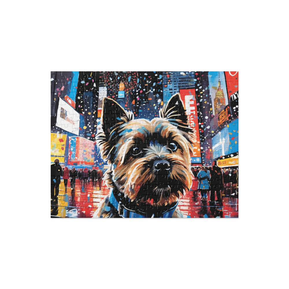 PugMug Custom Cairn Terrier Jigsaw Puzzle