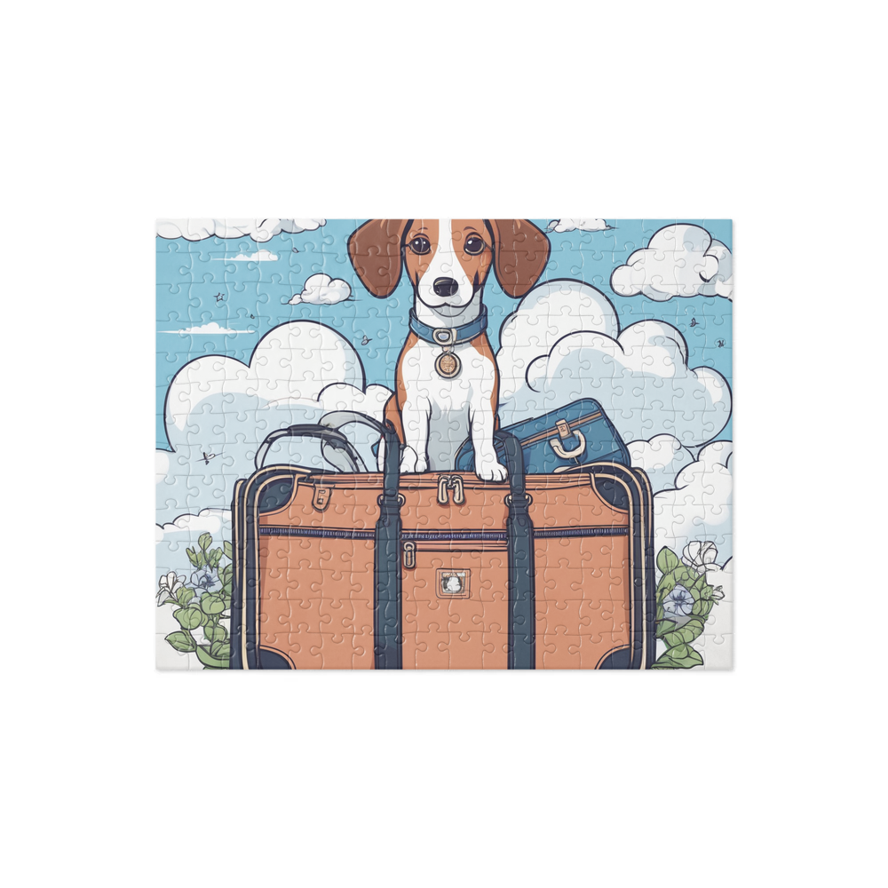 PugMug Custom Brittany Dog Jigsaw Puzzle