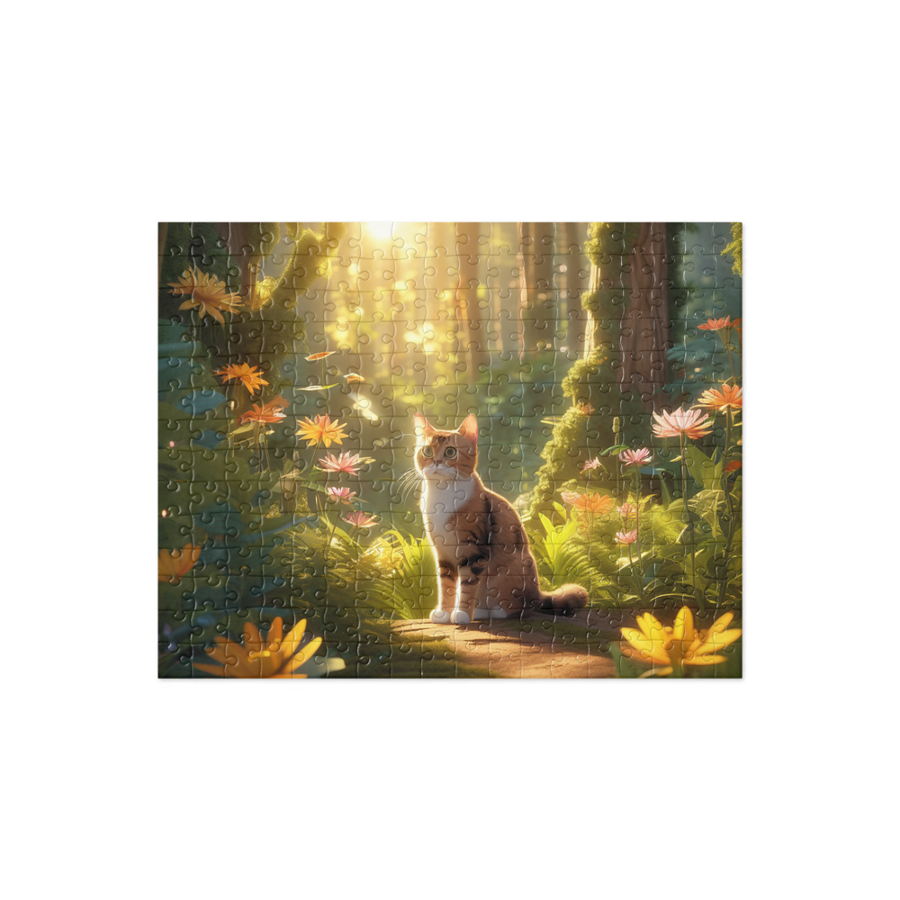 PugMug Custom Tabby Exotic Cat Jigsaw Puzzle