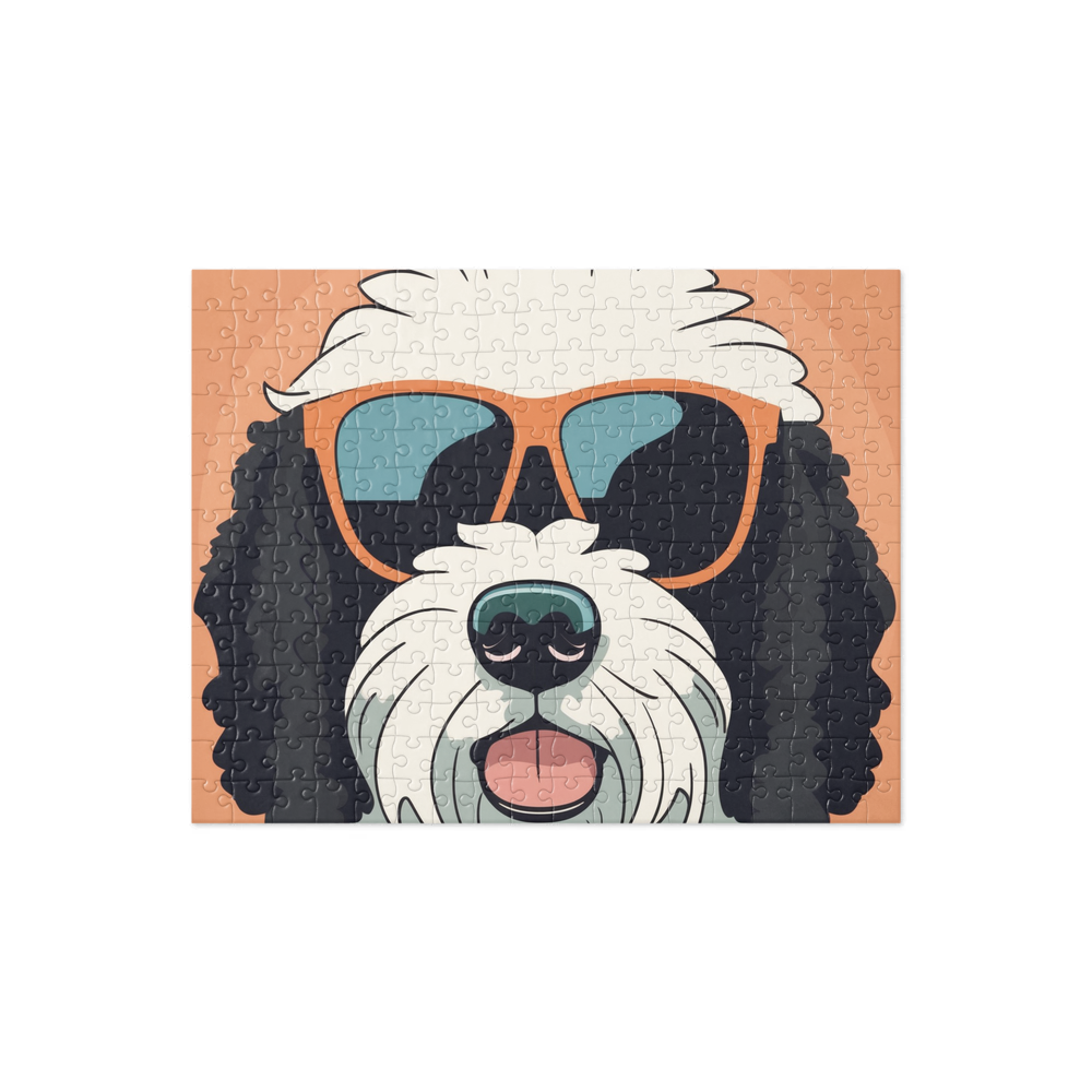 PugMug Custom Portuguese Water Dog Jigsaw Puzzle