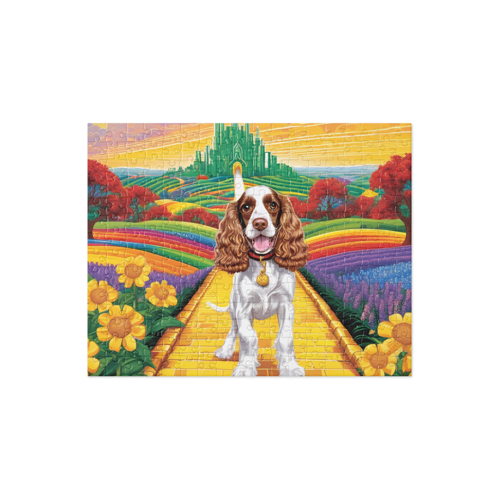 PugMug Custom Cocker Spaniel Jigsaw Puzzle