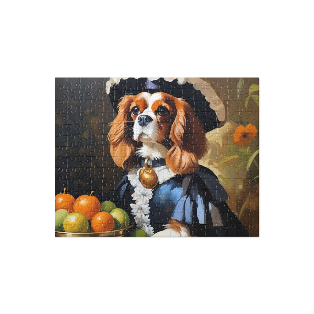 PugMug Custom Cavalier King Charles Spaniel Jigsaw Puzzle