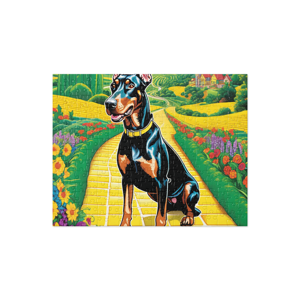 PugMug Custom Doberman Pinscher Jigsaw Puzzle