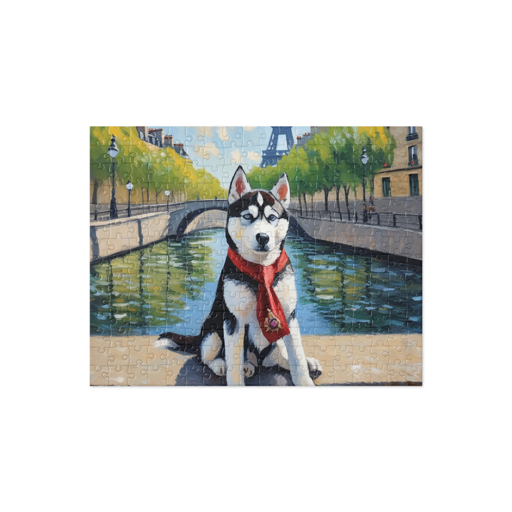 PugMug Custom Siberian Husky Jigsaw Puzzle