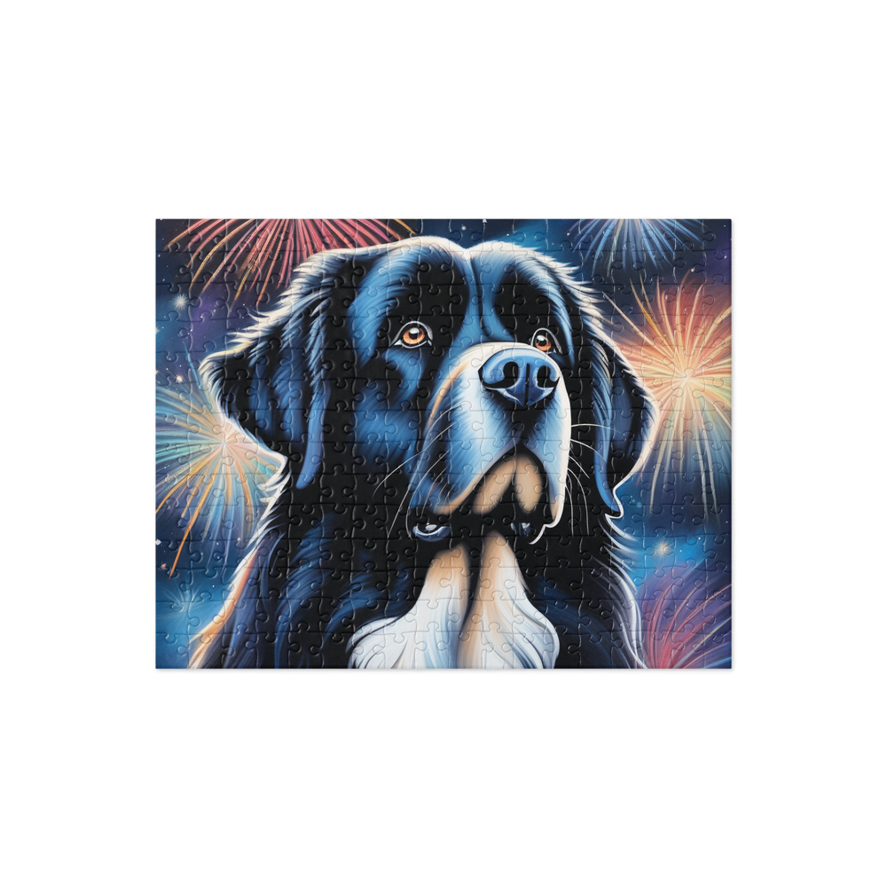 PugMug Custom Newfoundland Jigsaw Puzzle