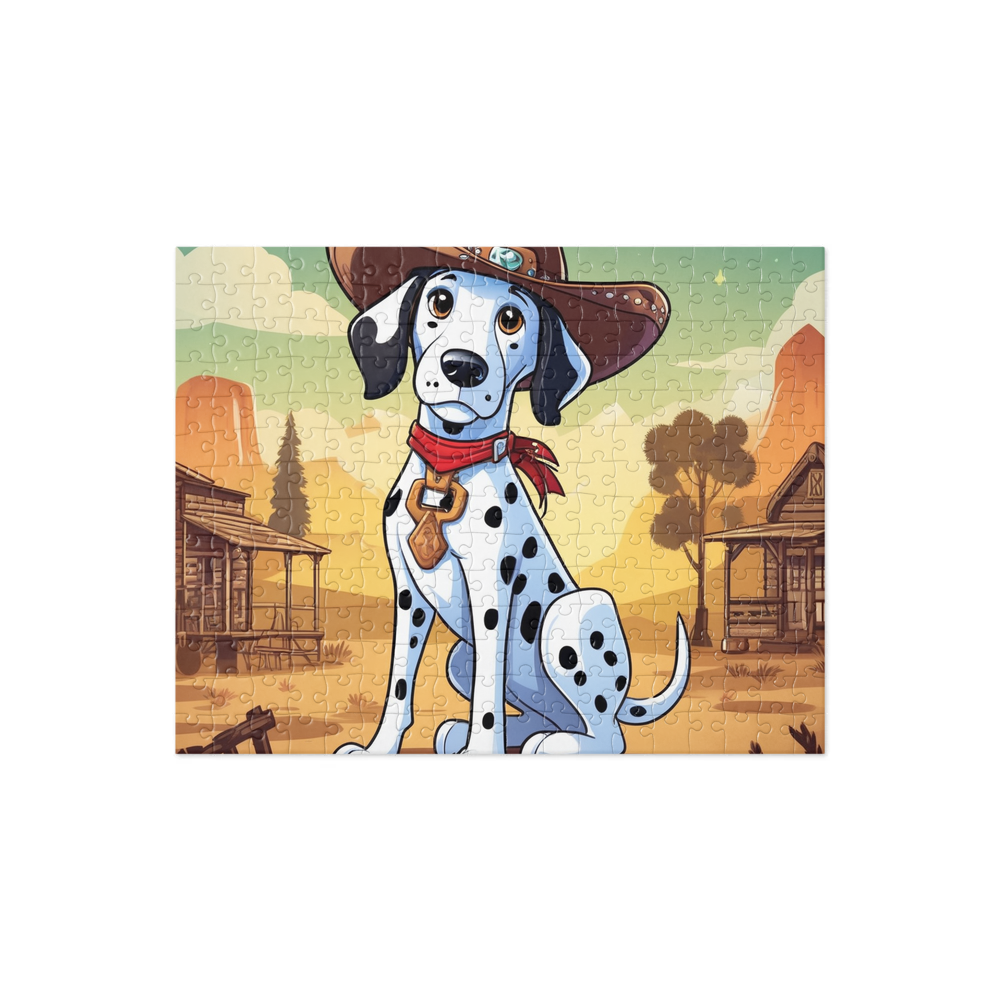 PugMug Custom Dalmatian Jigsaw Puzzle