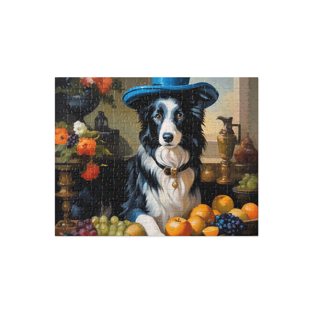 PugMug Custom Border Collie Jigsaw Puzzle