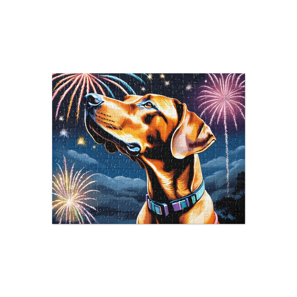 PugMug Custom Rhodesian Ridgeback Jigsaw Puzzle