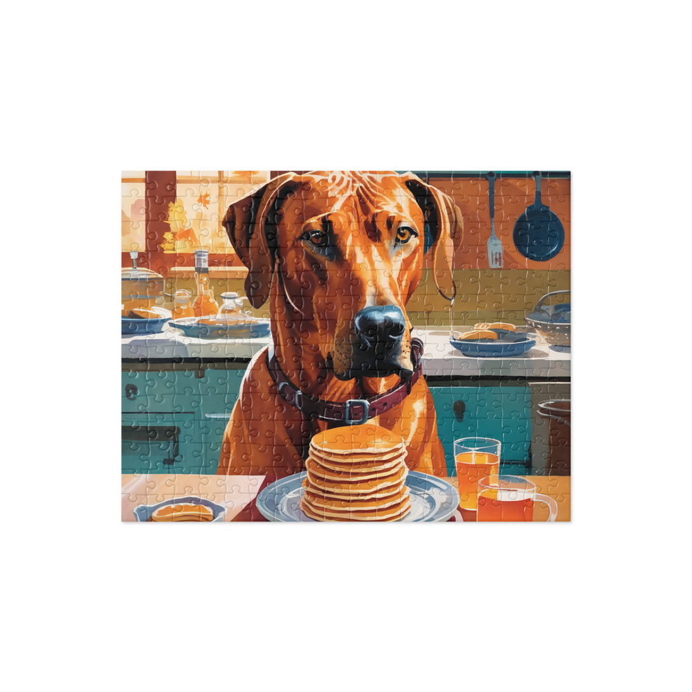 PugMug Custom Rhodesian Ridgeback Jigsaw Puzzle