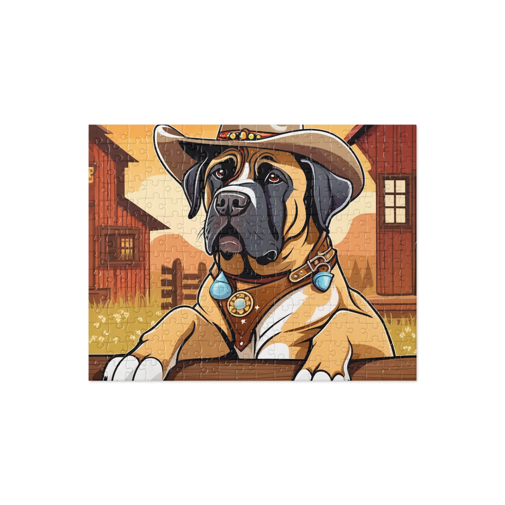 PugMug Custom Mastiff Jigsaw Puzzle