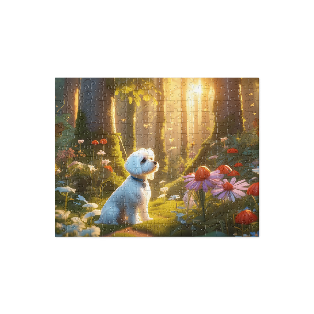 PugMug Custom Maltese Dog Jigsaw Puzzle