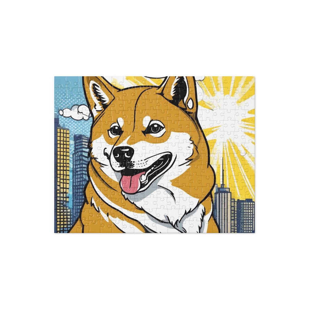 PugMug Custom Shiba Inu Jigsaw Puzzle