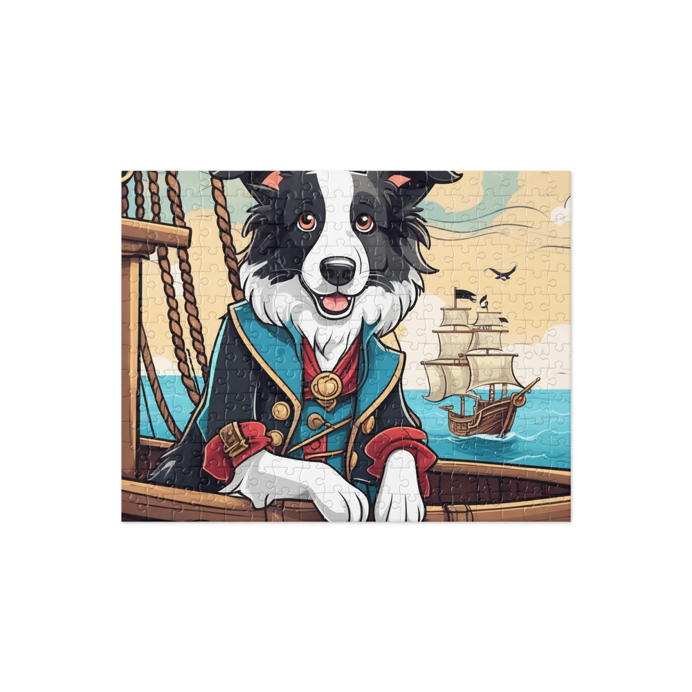 PugMug Custom Border Collie Jigsaw Puzzle