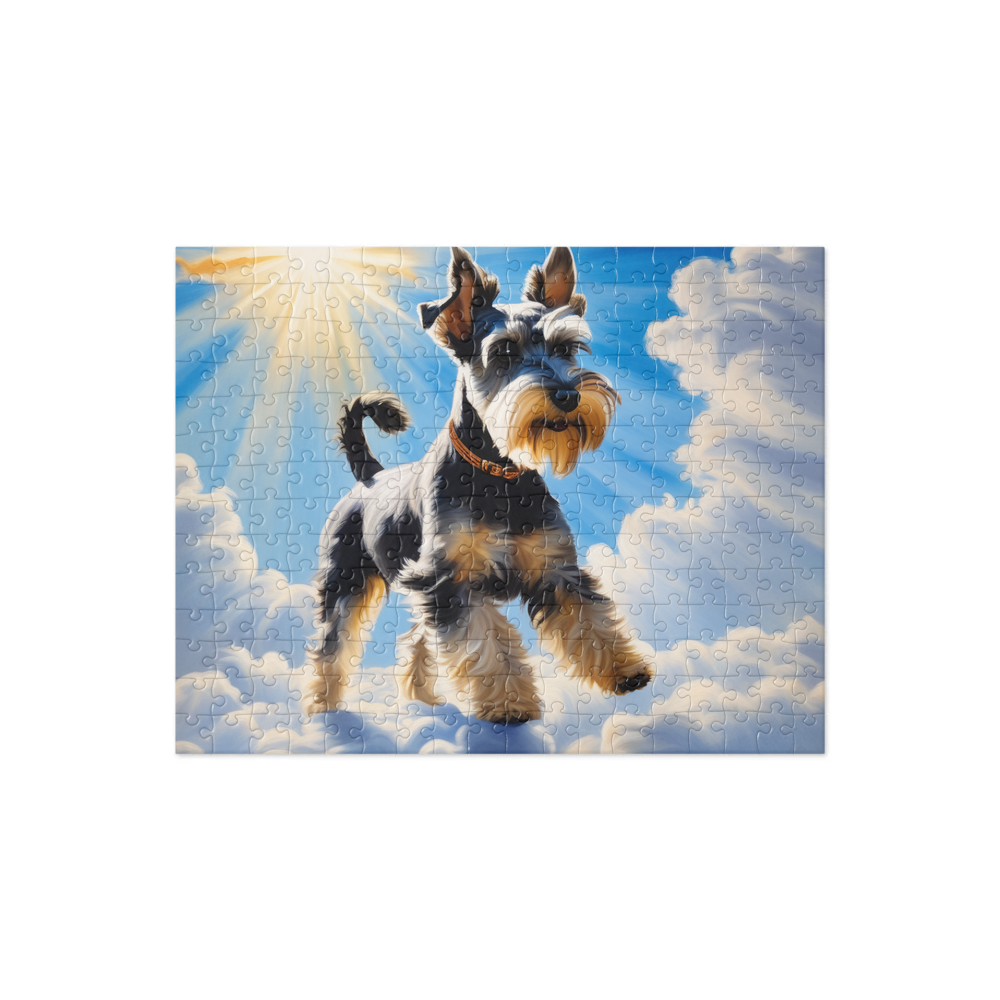 PugMug Custom Miniature Schnauzer Jigsaw Puzzle