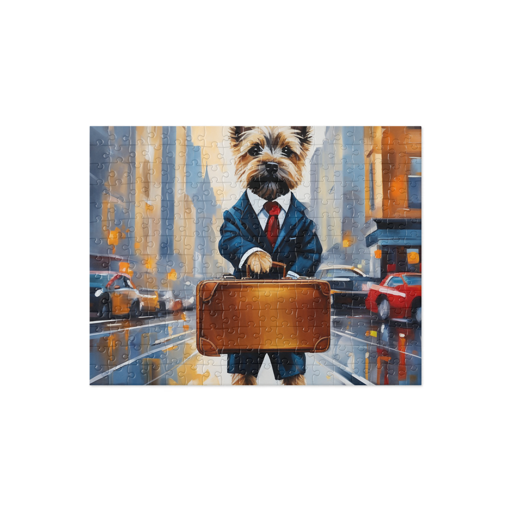 PugMug Custom Cairn Terrier Jigsaw Puzzle