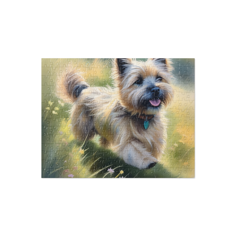 PugMug Custom Cairn Terrier Jigsaw Puzzle