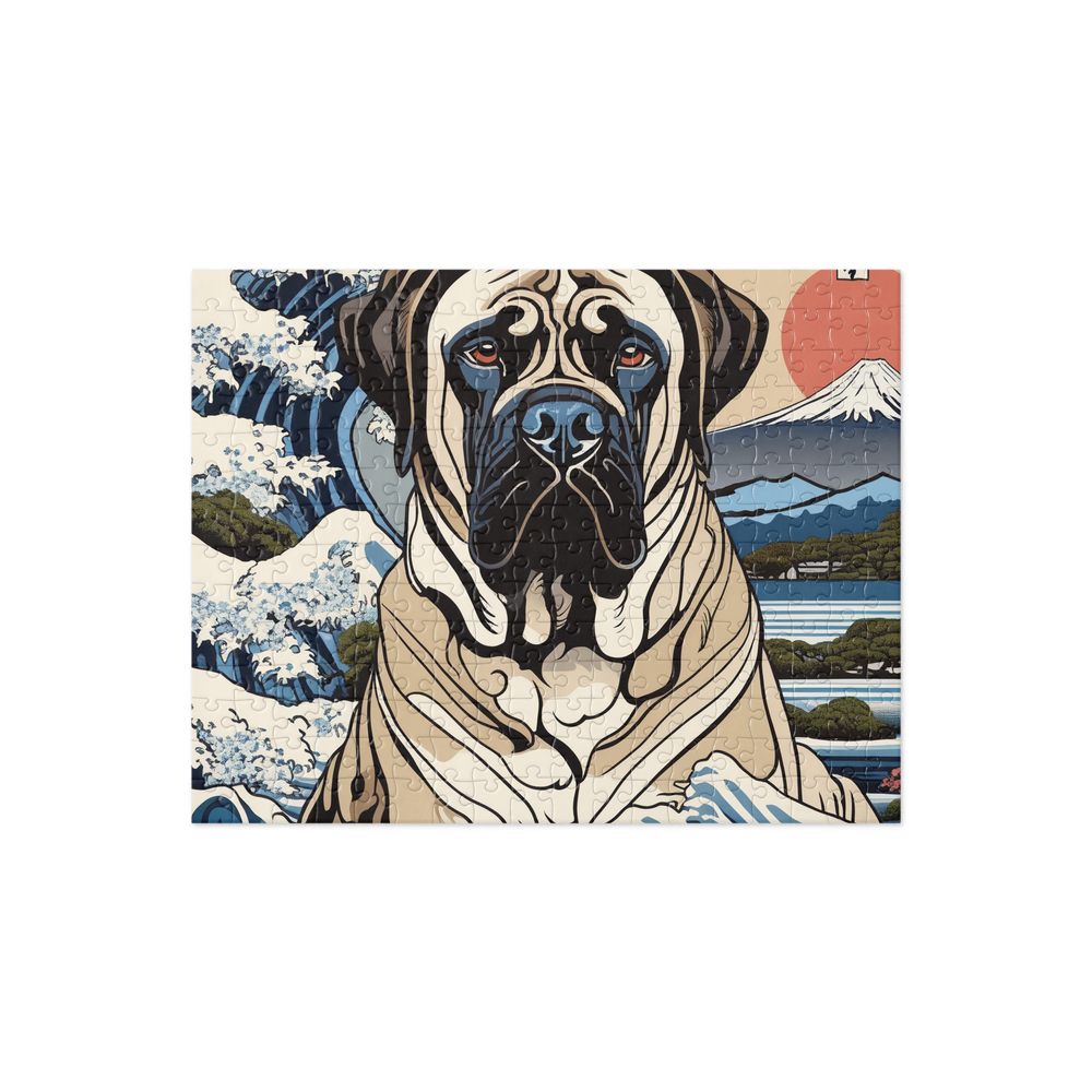 PugMug Custom Mastiff Jigsaw Puzzle