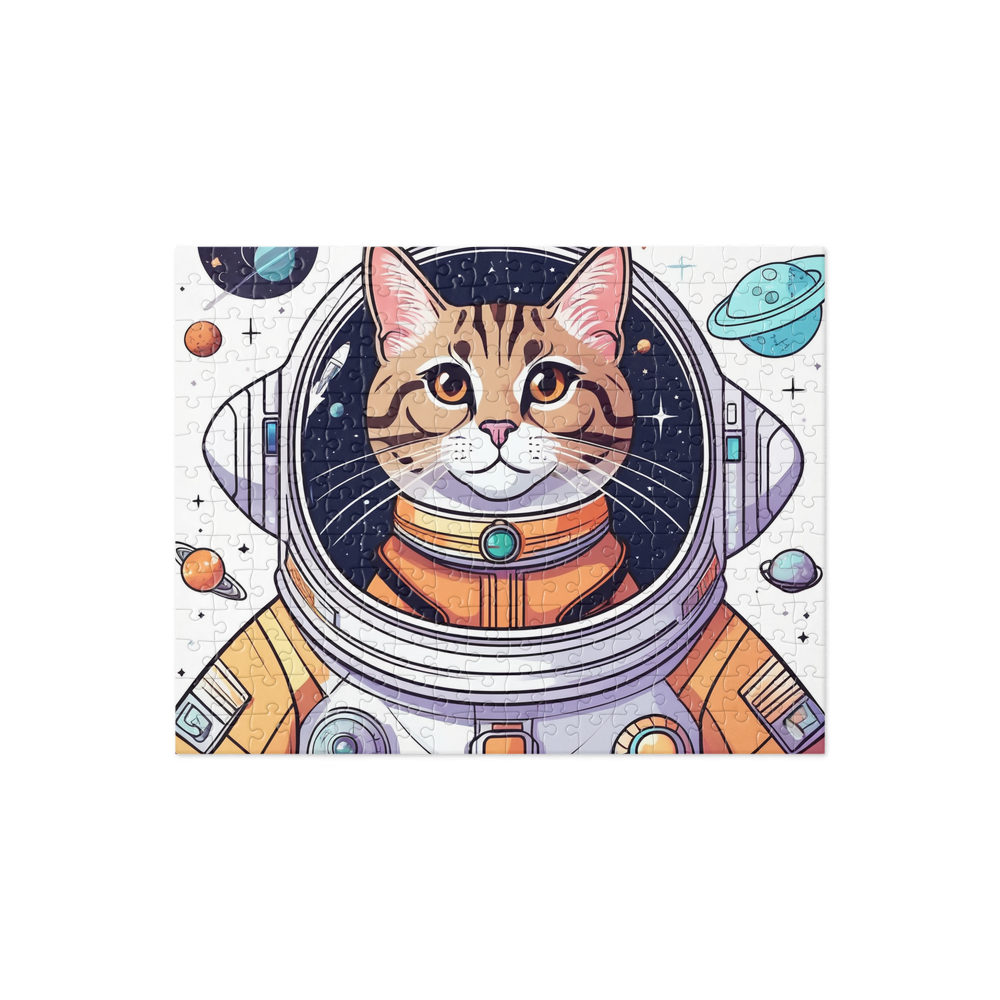 PugMug Custom Tabby Exotic Cat Jigsaw Puzzle