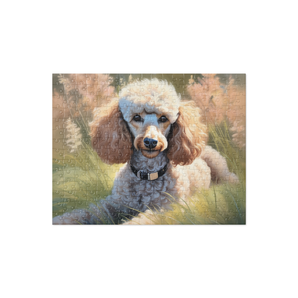 PugMug Custom Tan Poodle Jigsaw Puzzle